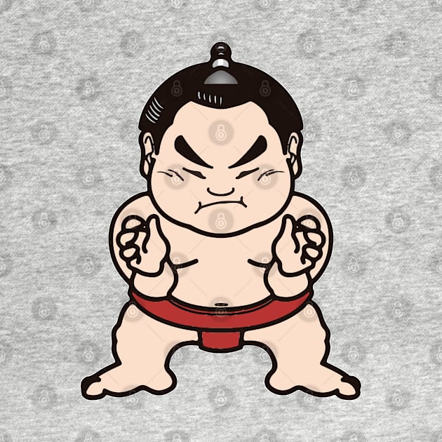 Sumo wrestler by piksimp